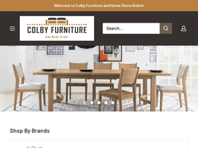 colbyfurniture.net homepage screenshot
