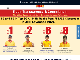 'fiitjeegwalior.com' screenshot