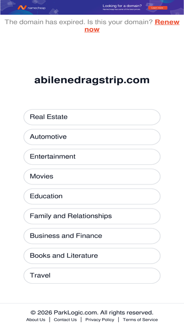 abilenedragstrip.com