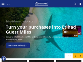'emiratesnbd.com' screenshot
