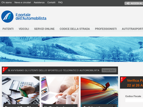 'ilportaledellautomobilista.it' screenshot