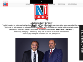 'njgroup.in' screenshot