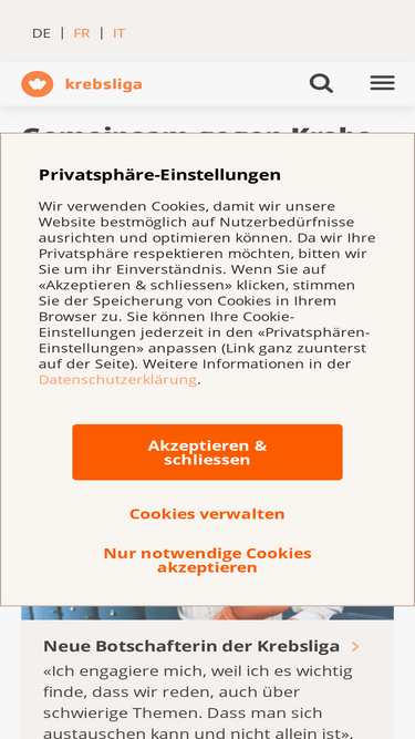 krebsliga.ch