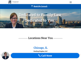 'sterlinglawyers.com' screenshot