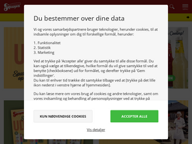 'skousen.dk' screenshot