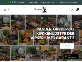 Sumisu homepage screenshot