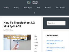 'hvac-boss.com' screenshot