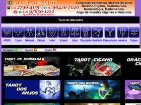 'tarodemarselha.com.br' screenshot