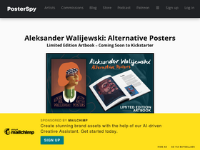 'posterspy.com' screenshot