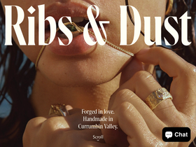 Ribs And Dust website screenshot