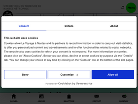 'levoyageanantes.fr' screenshot