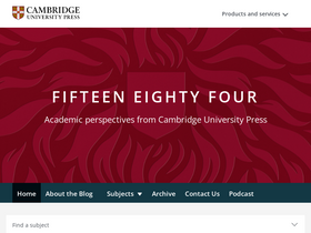 'cambridgeblog.org' screenshot