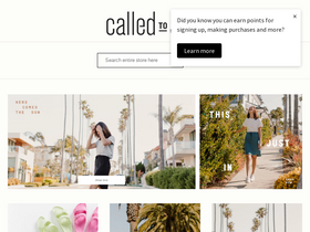 'calledtosurf.com' screenshot