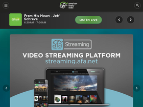 'afr.net' screenshot