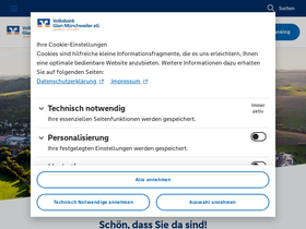 'voba-glm.de' screenshot