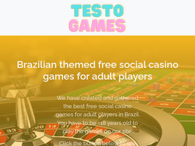 'testogames.com' screenshot