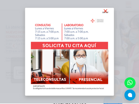 'policlinicoperuanojapones.org' screenshot