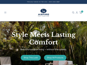 aspirepoly.com homepage screenshot