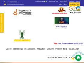 jagannathuniversity.org