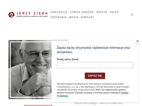 'jerzyzieba.com' screenshot