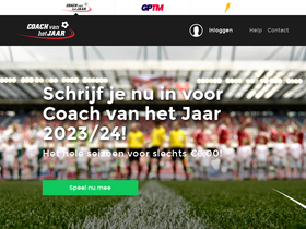 'coachvanhetjaar.nl' screenshot