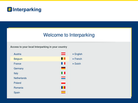 'interparking.com' screenshot