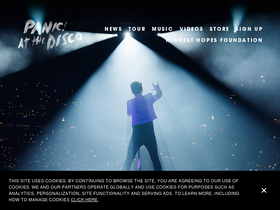 panicatthedisco.com