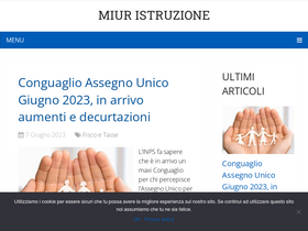 'miuristruzione.it' screenshot