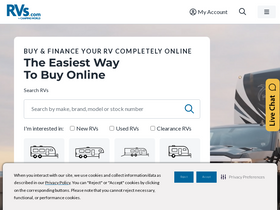 'rvs.com' screenshot