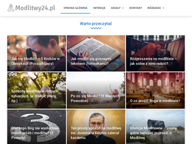 'modlitwy24.pl' screenshot