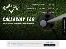 callawaytag.com homepage screenshot