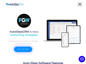 'autoglasscrm.com' screenshot