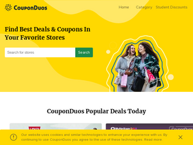 'couponduos.com' screenshot
