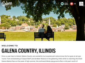 'visitgalena.org' screenshot