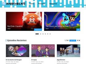 'hardsubcafe.net' screenshot