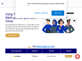 'tradervn.net' screenshot