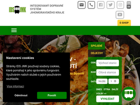 'idsjmk.cz' screenshot