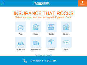 'plymouthrock.com' screenshot