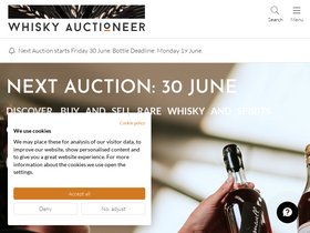 'whiskyauctioneer.com' screenshot