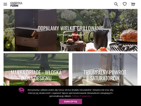 'fabrykaform.pl' screenshot