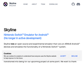 'skyline-emu.one' screenshot