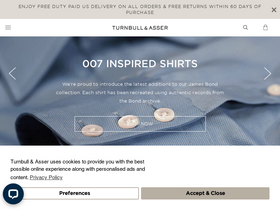 'turnbullandasser.co.uk' screenshot