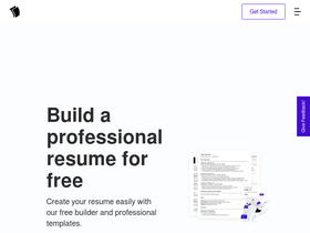 'resume.com' screenshot