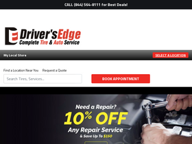 'mydriversedge.com' screenshot