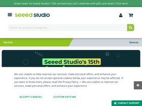 'seeedstudio.com' screenshot