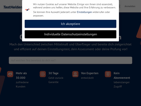 'testhelden.com' screenshot