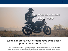 'eurobikes.fr' screenshot