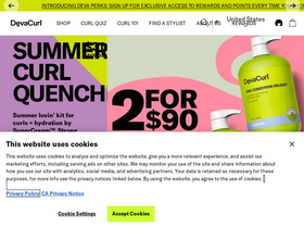 'devacurl.com' screenshot