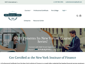 'nyif.com' screenshot