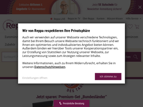 'reppa.de' screenshot